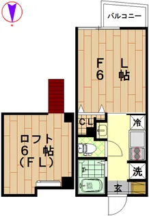 東京都杉並区堀ノ内2【マンション】の間取り