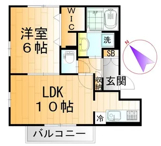 東京都北区堀船1【アパート】の間取り