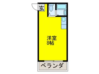 MTハイツ玉出【2階】の間取り