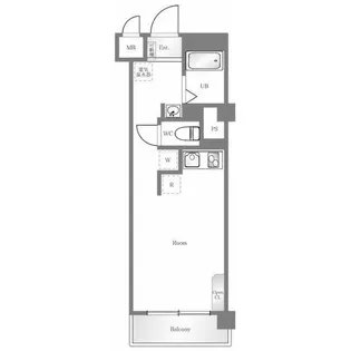 キャッスルマンション代官山【6階】の間取り