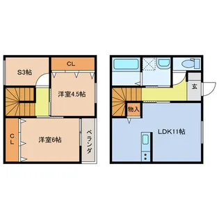 Park Houseの間取り