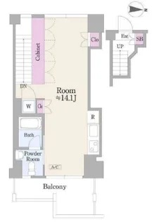 ROKA TERRAZZA【3階】の間取り