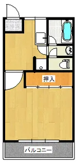 ジュウェル盛南大橋【3階】の間取り