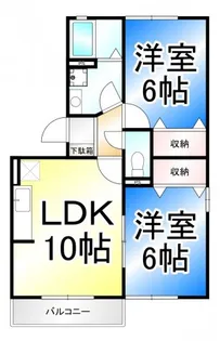 ヴィラ・エクセラン【3階】の間取り