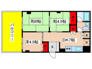 グリ-ンウッド新百合ヶ丘の間取り