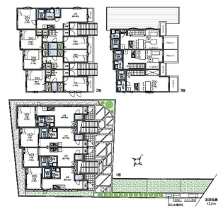初期費用34万円以内★ザ・シエスタ成城学園グレシアーレ★【1階】の間取り