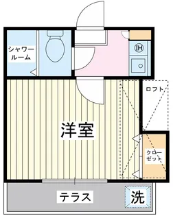 ジョイフル新浦安【1階】の間取り