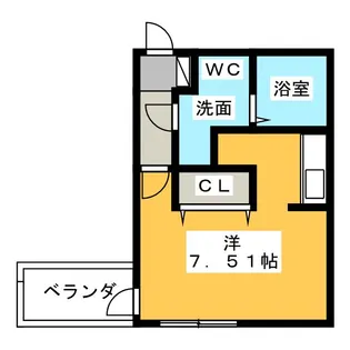 MODULOR社台【1階】の間取り