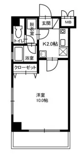ドゥステップビル【4階】の間取り