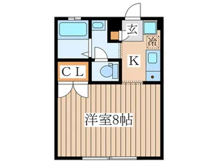 リトルパラダイス【2階】の間取り