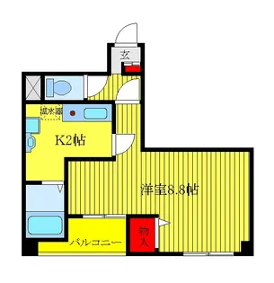 MIRACLEIII【3階】の間取り