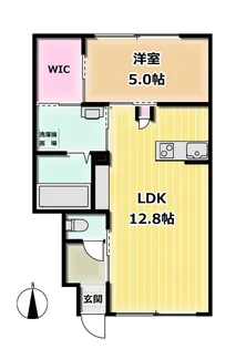 仮)インテグラル櫛川【1階】の間取り