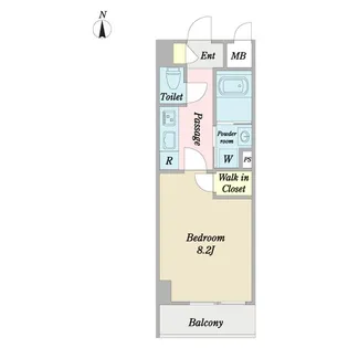 プロシード新松戸【3階】の間取り
