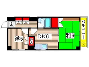 綾瀬ビル【2階】の間取り