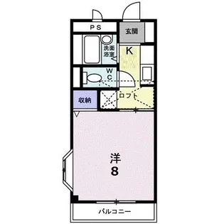 ラフィーネMO【2階】の間取り
