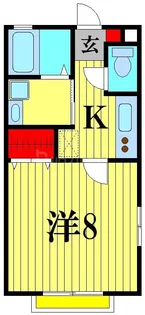 カサベルデ【2階】の間取り