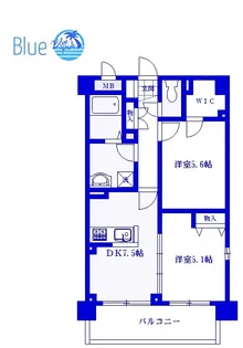 プランドール大船【1階】の間取り