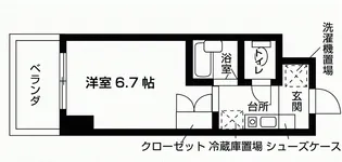 Octhill【5階】の間取り