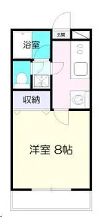 ヴィラ清武【1階】の間取り