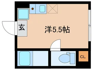 アクアブリーズ板橋【4階】の間取り