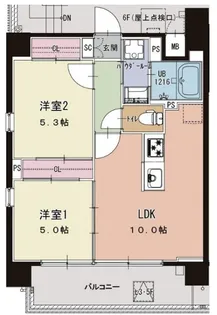 DUALEA【5階】の間取り