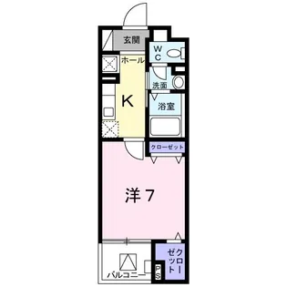 セレノ・コリーナ・ダイマチ【3階】の間取り
