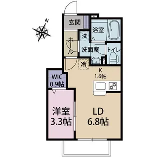 EKOMOMAI【2階】の間取り