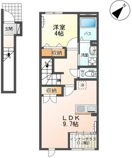 OASIS【2階】の間取り