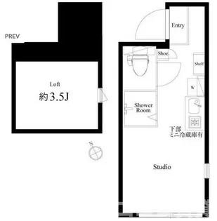 カサ・デ・アンジェラ【2階】の間取り