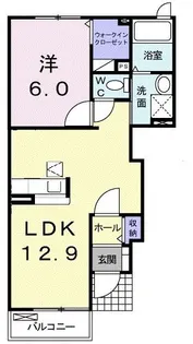 アウローラ【1階】の間取り