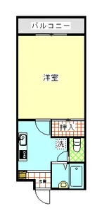 ヴィラ・グリーンヒルズI【3階】の間取り