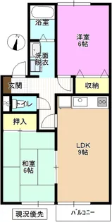 エル・プラド21 B【2階】の間取り