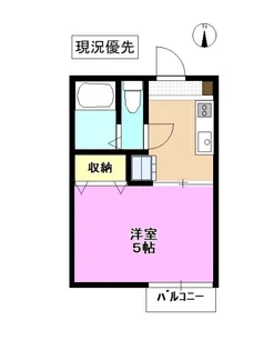 フレンドリー南俣 B棟【2階】の間取り