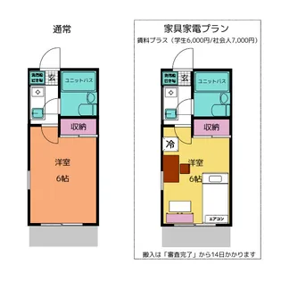 パステルハイム【2階】の間取り