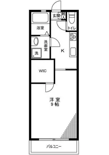 フジハイツ【2階】の間取り