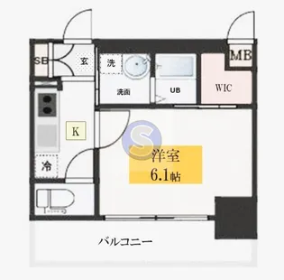 プレサンスTHE KYOTO 東福寺 EAST【3階】の間取り