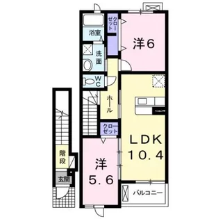 フェリチターレ【2階】の間取り