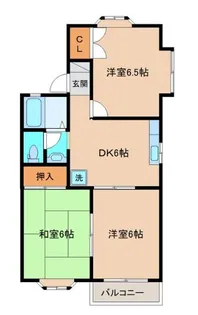 CITY NOVA A棟【2階】の間取り