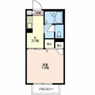 セントレージ伊倉【2階】の間取り