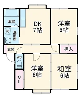 ブランソール【2階】の間取り