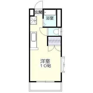 サンライズ橘【5階】の間取り