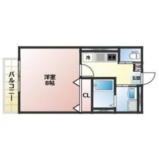 ALEGRIA北助松South【1階】の間取り