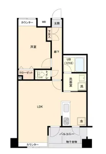 ドゥーエ妙典【2階】の間取り