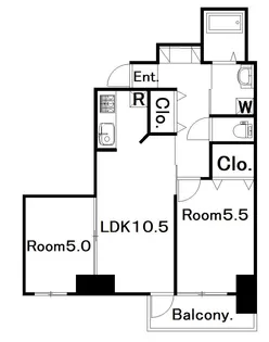 MAXビル【5階】の間取り