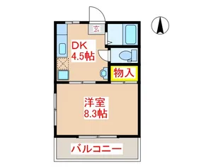 PHRASAL【4階】の間取り