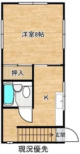 サンティーヌ富士【2階】の間取り