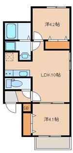 Starry春日【1階】の間取り