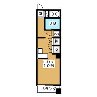 メゾン・フォンテーヌ【5階】の間取り