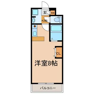 K’sTOWER(熊谷市銀座)【10階】の間取り