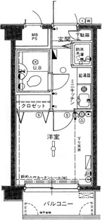 ワコーレ河辺II【5階】の間取り
